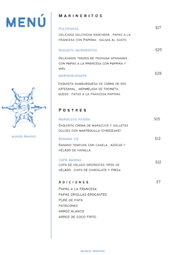 Mundo Marino Restaurante - Gastronomía y hostelería