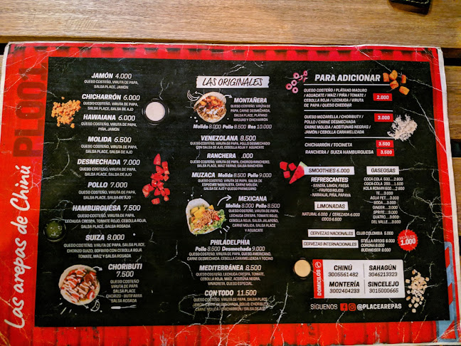 Opinii despre Place Arepas Rellenas în Chinú - Gastronomía y hostelería