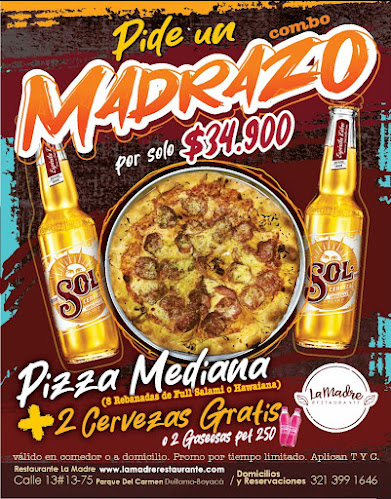 La Madre Restaurante Duitama, Boyacá - Duitama