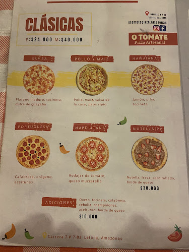 O Tomate Pizzería - Gastronomía y hostelería
