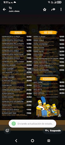 Opinii despre homero burger în Girón - Gastronomía y hostelería