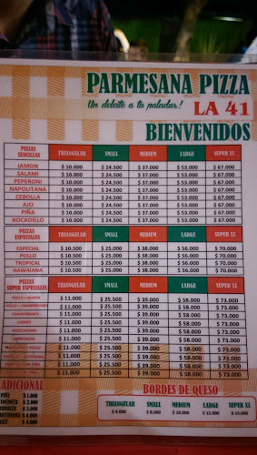 Comentarii opinii despre Parmesana Pizza La 41
