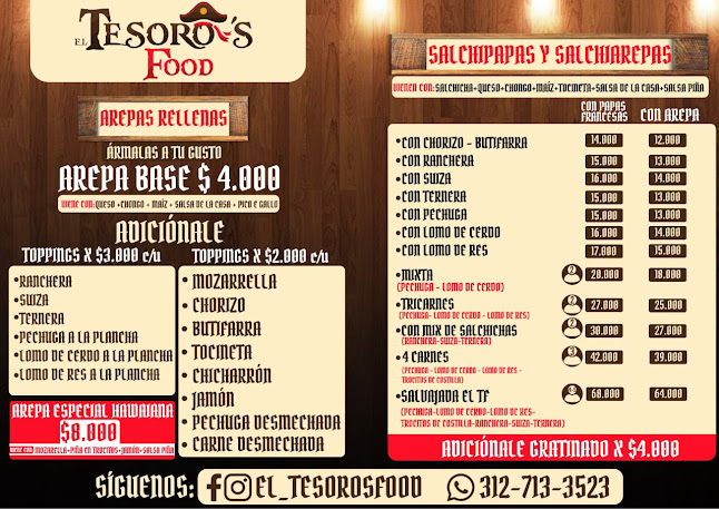 El Tesoros Food