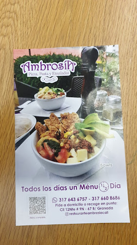 Restaurante Ambrosía de la Higuera - Pizzas, pastas y ensaladas
